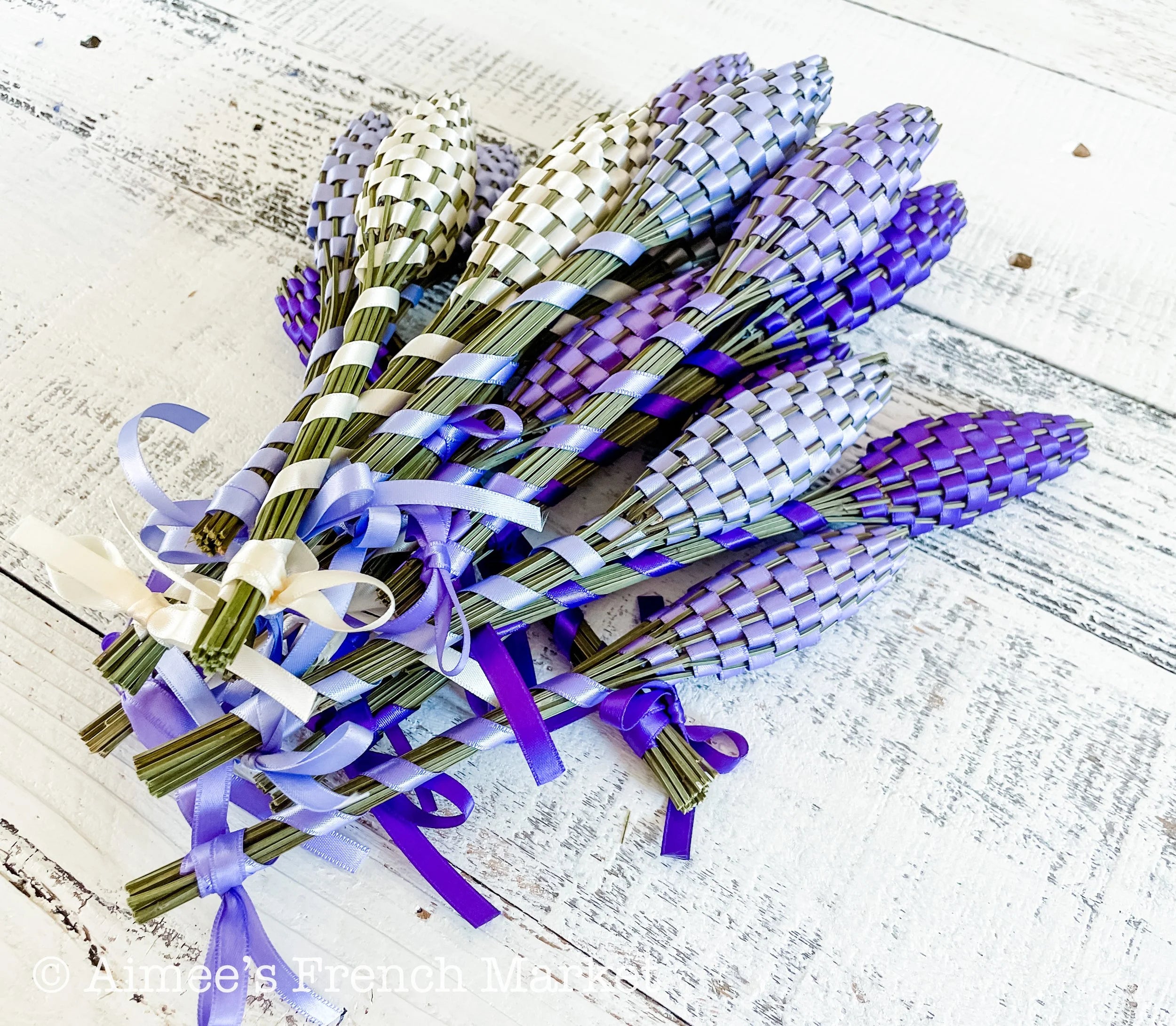 New Colors and Sizes - Handmade Lavender Wands – Aimee's French Market
