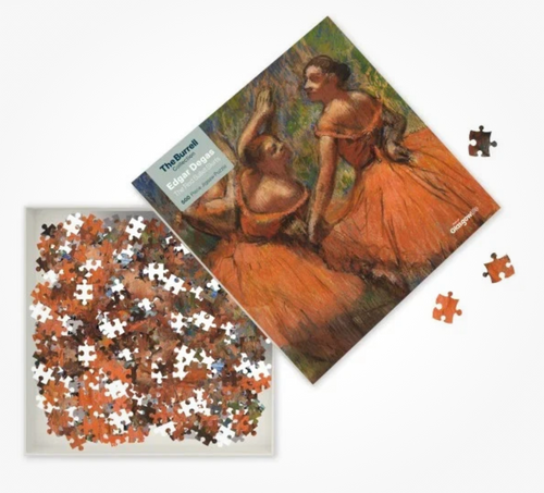 Edgar Degas: Red Ballet Skirts 500 Piece Jigsaw Puzzle