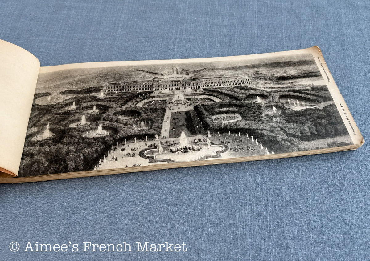 Vintage Versailles Souvenir Album — Versailles et les Trianons
