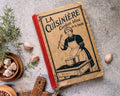 Antique French Cookbook, La Cuisinière Cordon Bleu de la Famille — Annette Lucas, c. 1900
