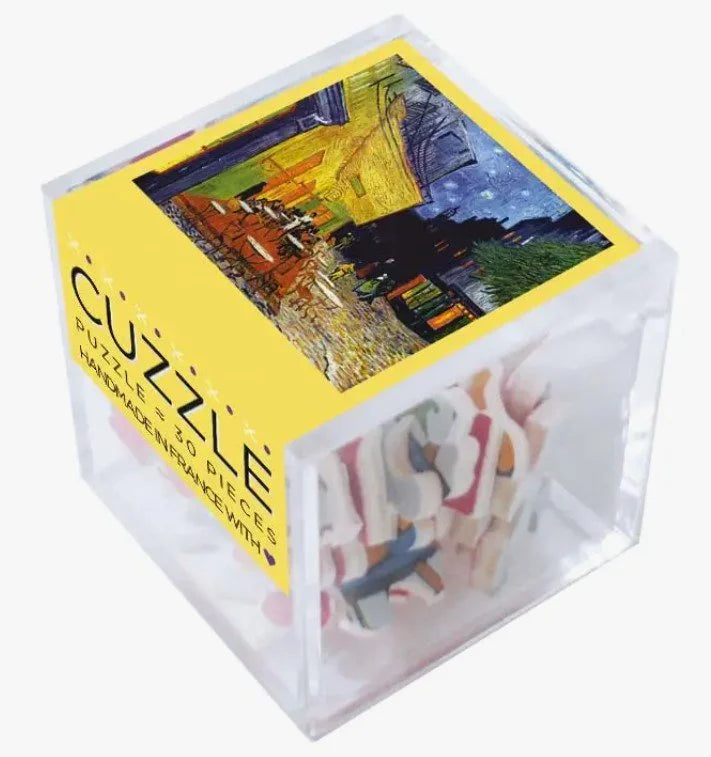 75% off - Puzzles - Handmade in Paris - French Art - The Mini Cube Collection