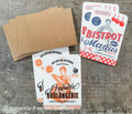 French Cards from the Gastronomy Collection , Set of 4  - Handmade in Paris