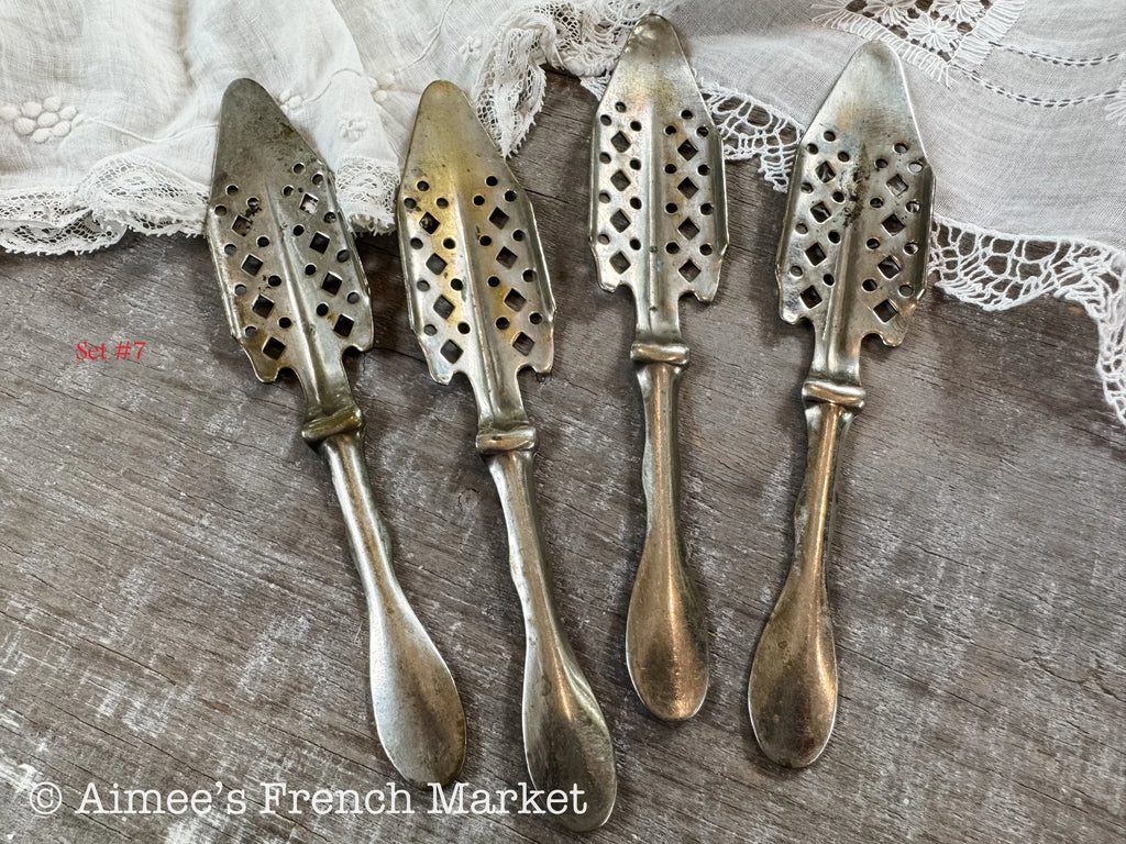 French Vintage Absinthe Spoons