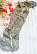 Antique French Victorian Lace Dress Sleeves, c.1880s – Exquisite Handcrafted Fashion Detail, 4 pieces