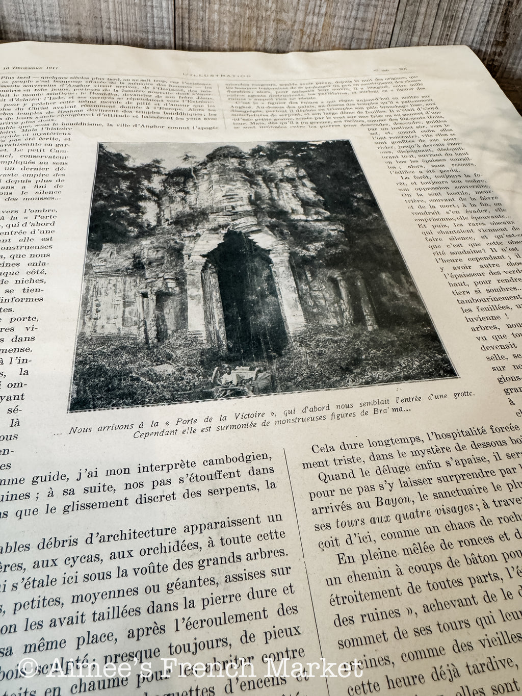 Antique French L’Illustration Magazine 1911-1914, WWI Era French Ephemera