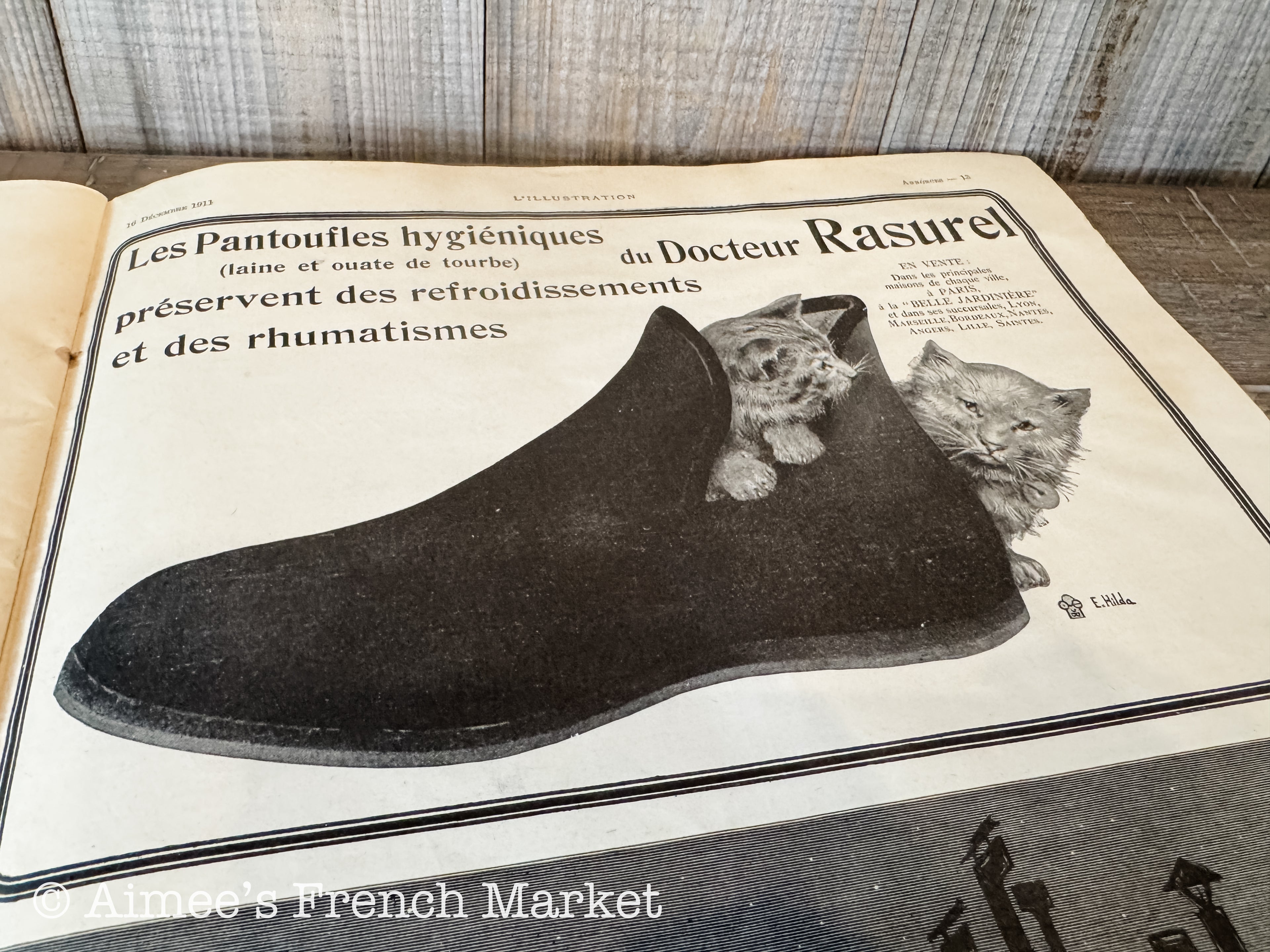 Antique French L’Illustration Magazine 1911-1914, WWI Era French Ephemera