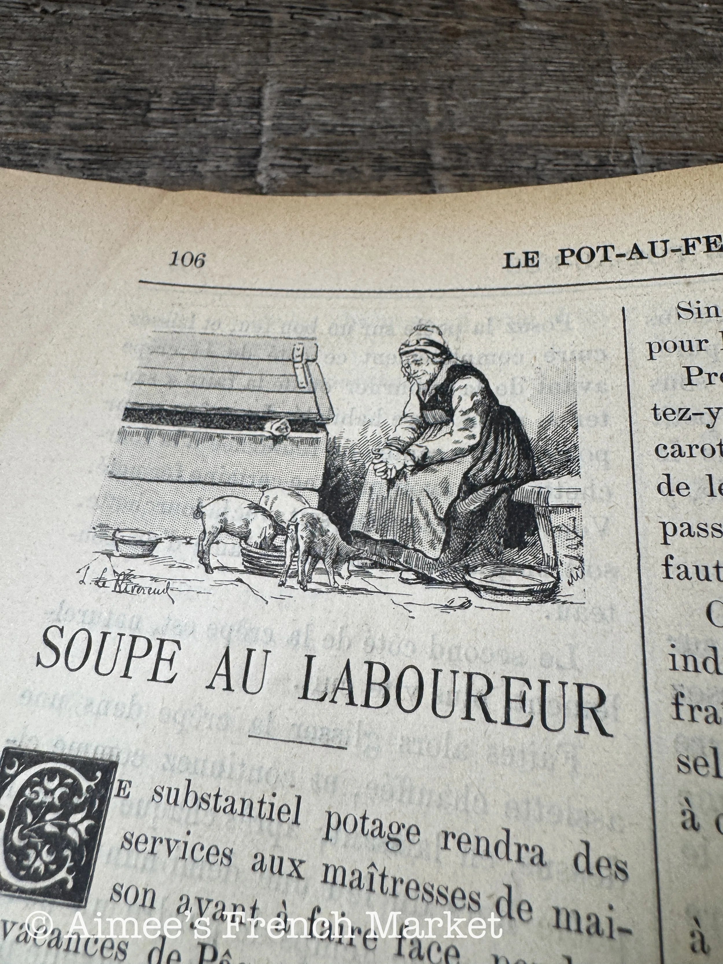RARE - Full year compilation of Le Pot au Feu Lady's Magazine, 1896