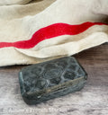 Antique French Pewter Vinaigrette Box — Smelling Salts Box, circa Late 19th Century