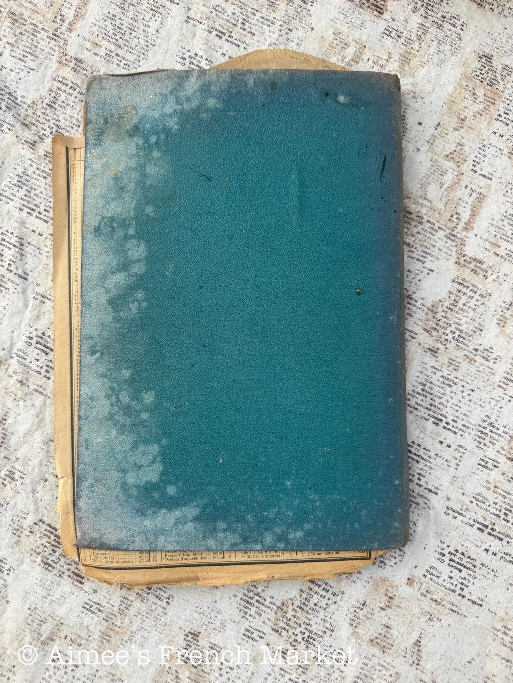 Antique Agenda from Le Bon Marche Dept Store in Paris, 1903 - Agenda/Diary/Calendar/Workbook