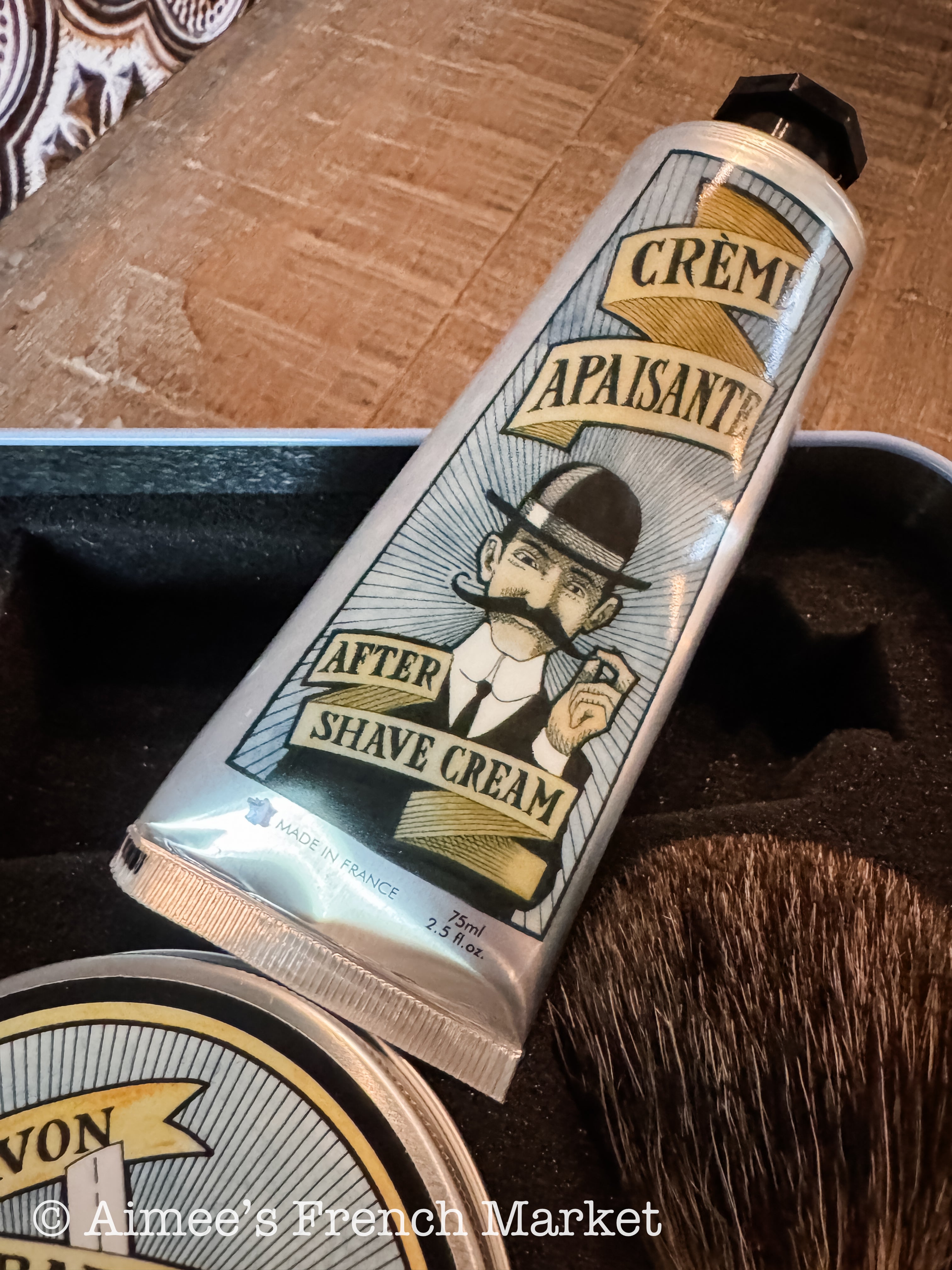Perfect Father's Day Gift! - French Barber Kit - Soap, Brush and Aftershave