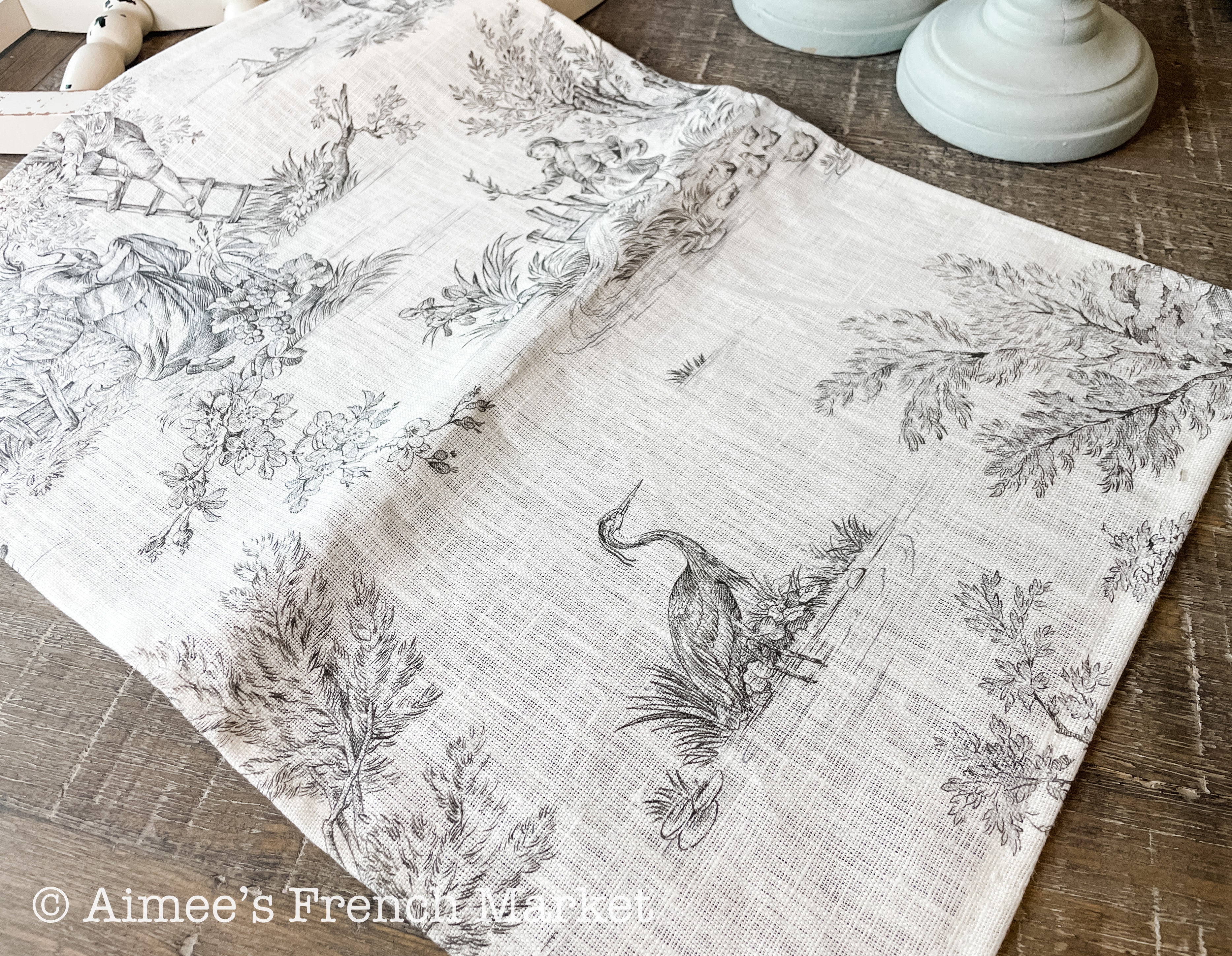 French Linen Placemats - Handmade in France - Set of 6