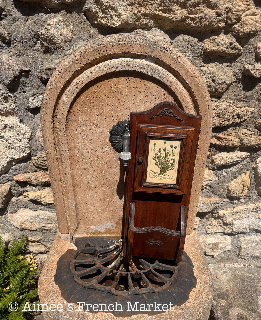 French Porte-Clés Key Cabinet, c. 1920