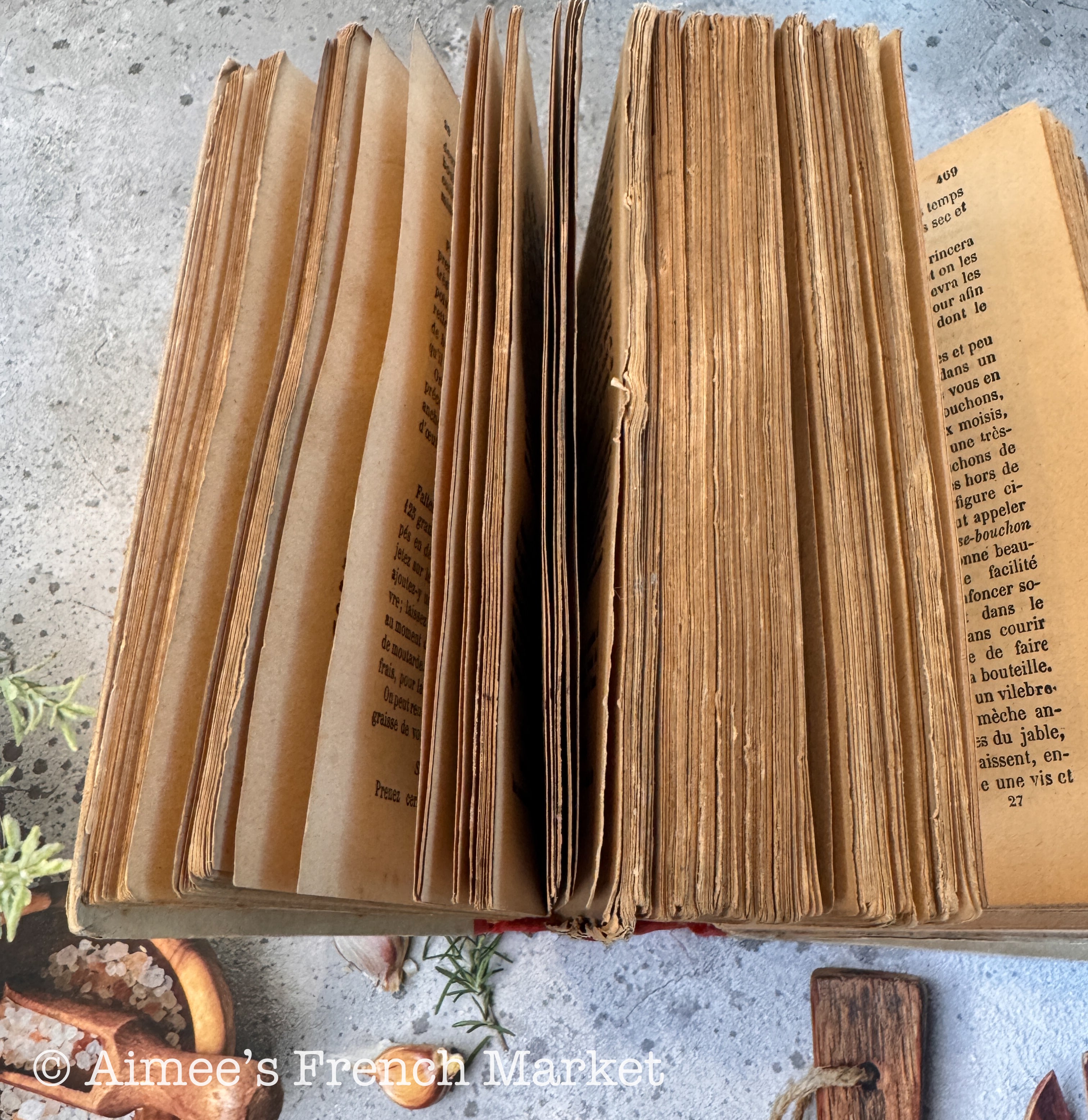 Antique French Cookbook, La Cuisinière Cordon Bleu de la Famille — Annette Lucas, c. 1900