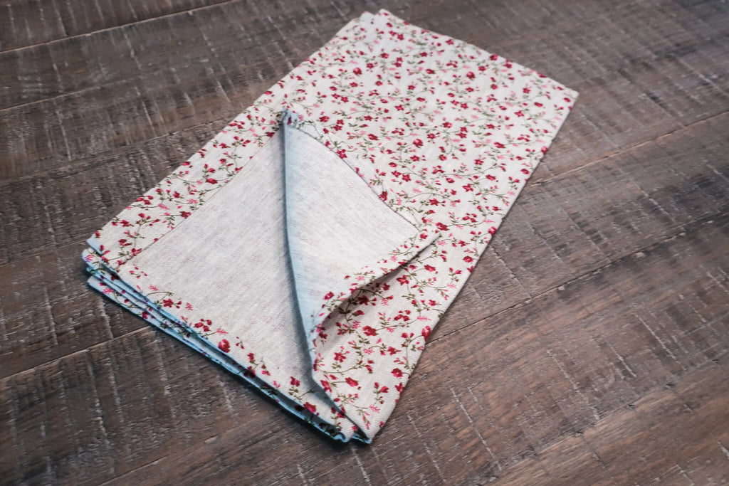 Linen Table/Dresser Runners - Handmade in France - Now in two sizes!