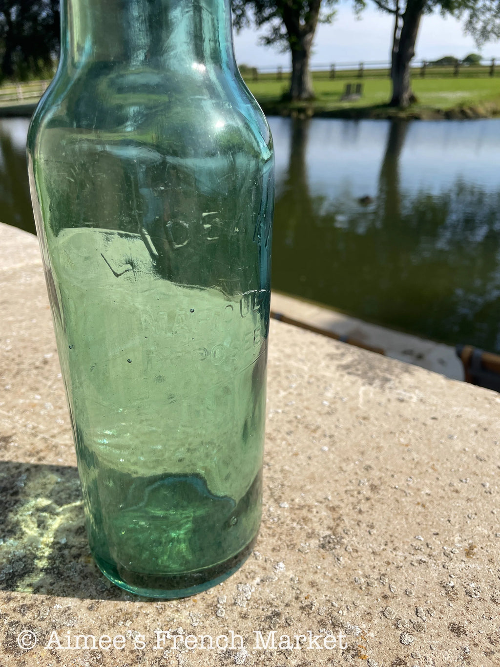 Rare LARGE Vintage Preserves Bottles L'Idéal with porcelain cap - 1920s