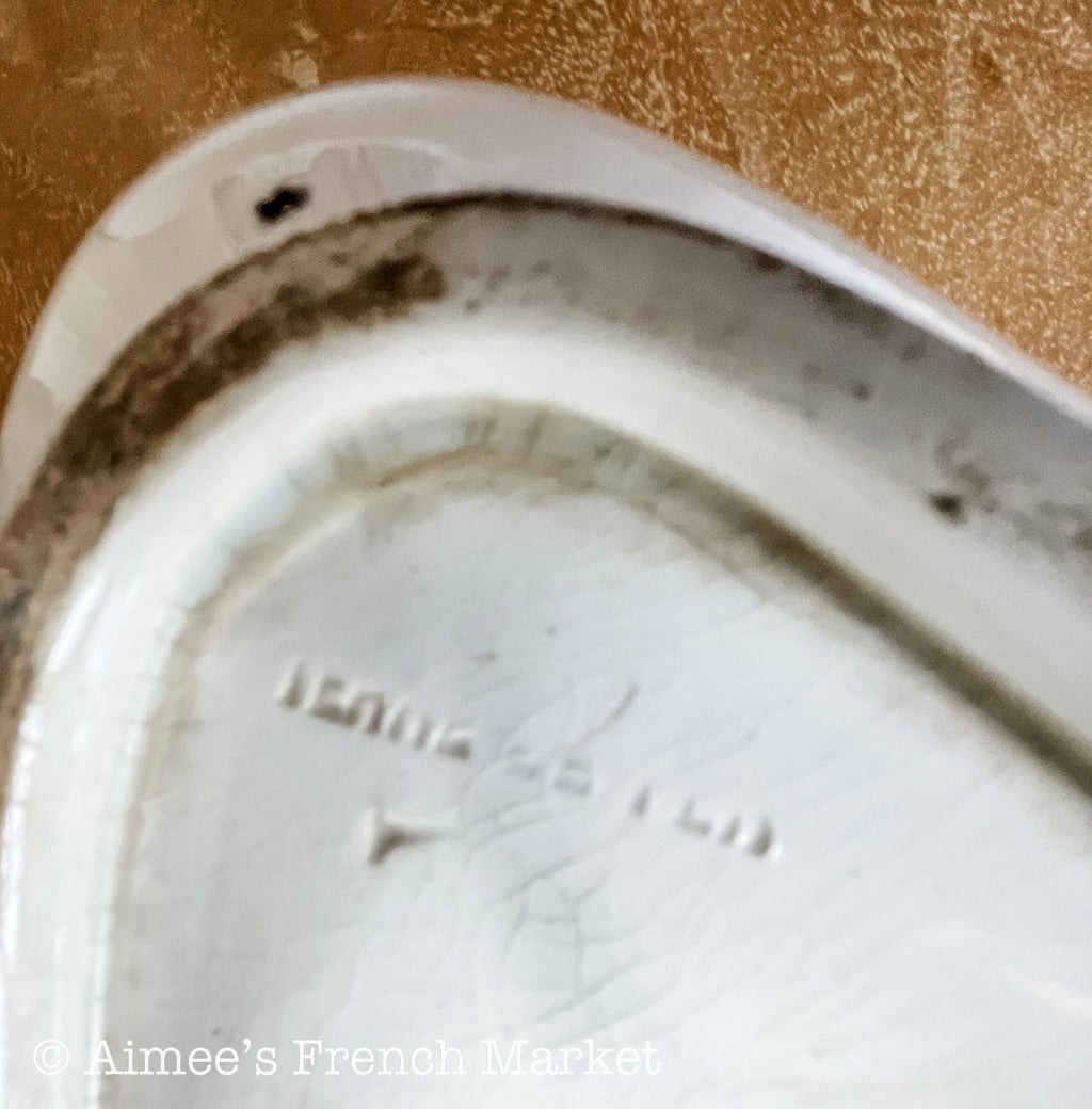 Vintage Saucier/Gravy Boat from Moulin des Loups & Hamage, c.1930-1940s