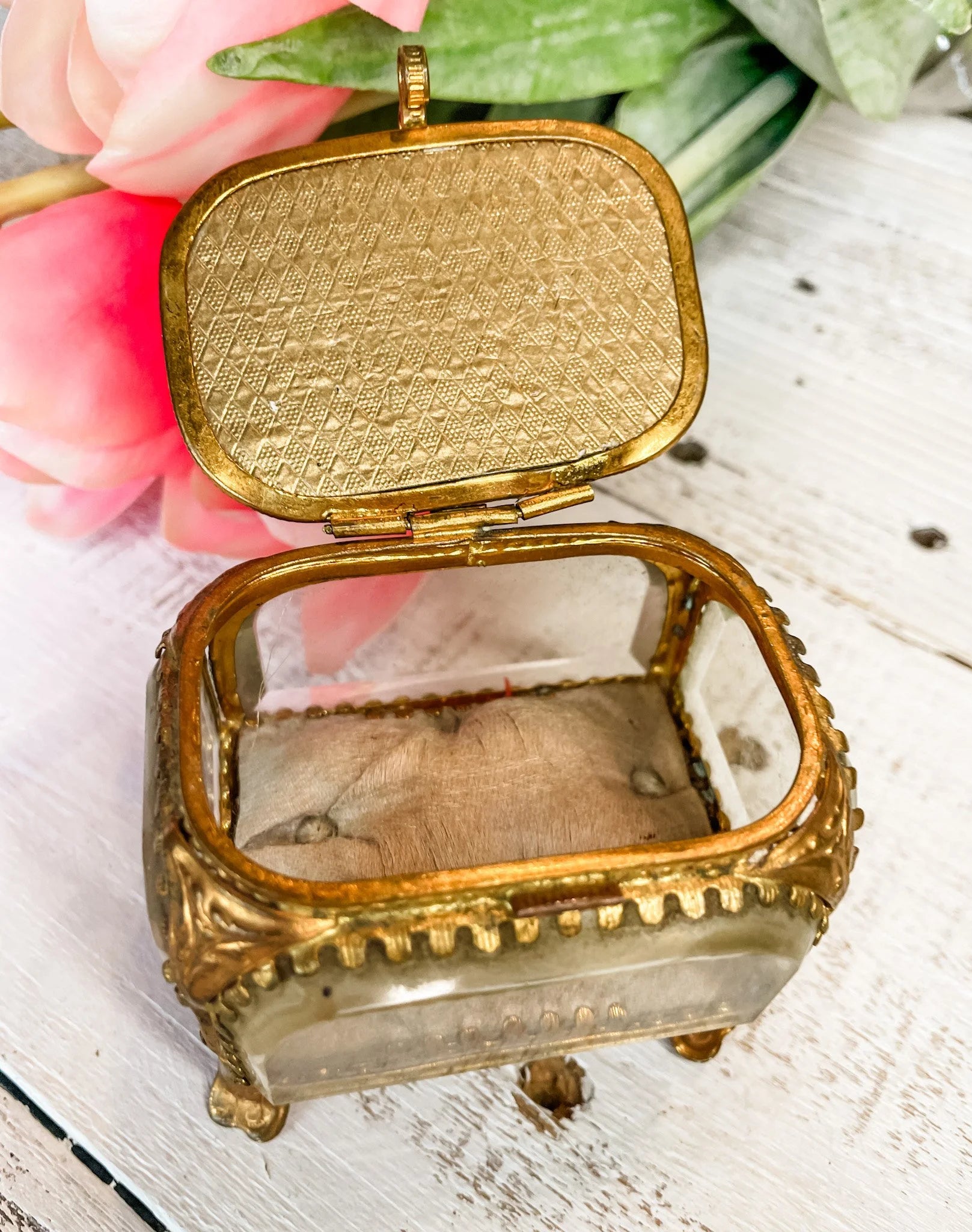 Vintage Parisian Souvenir Jewelry Box, c. 1890-1900 - Lyon, #20