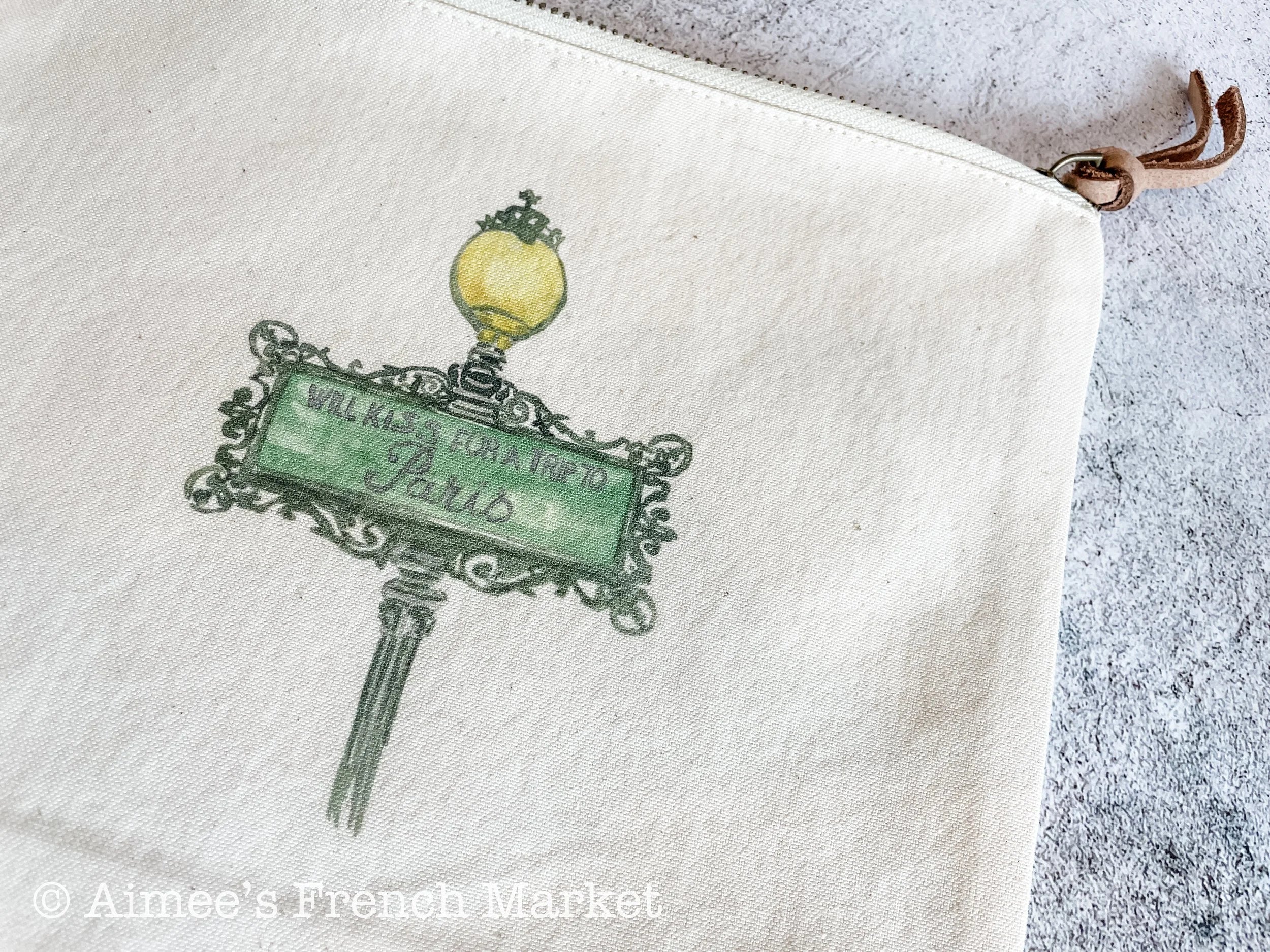 Paris Metro Makeup (or anything else) Bag