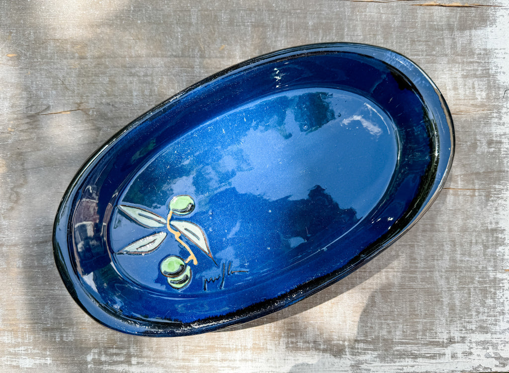 French Terra Cotta Aperitif Plates from Provence