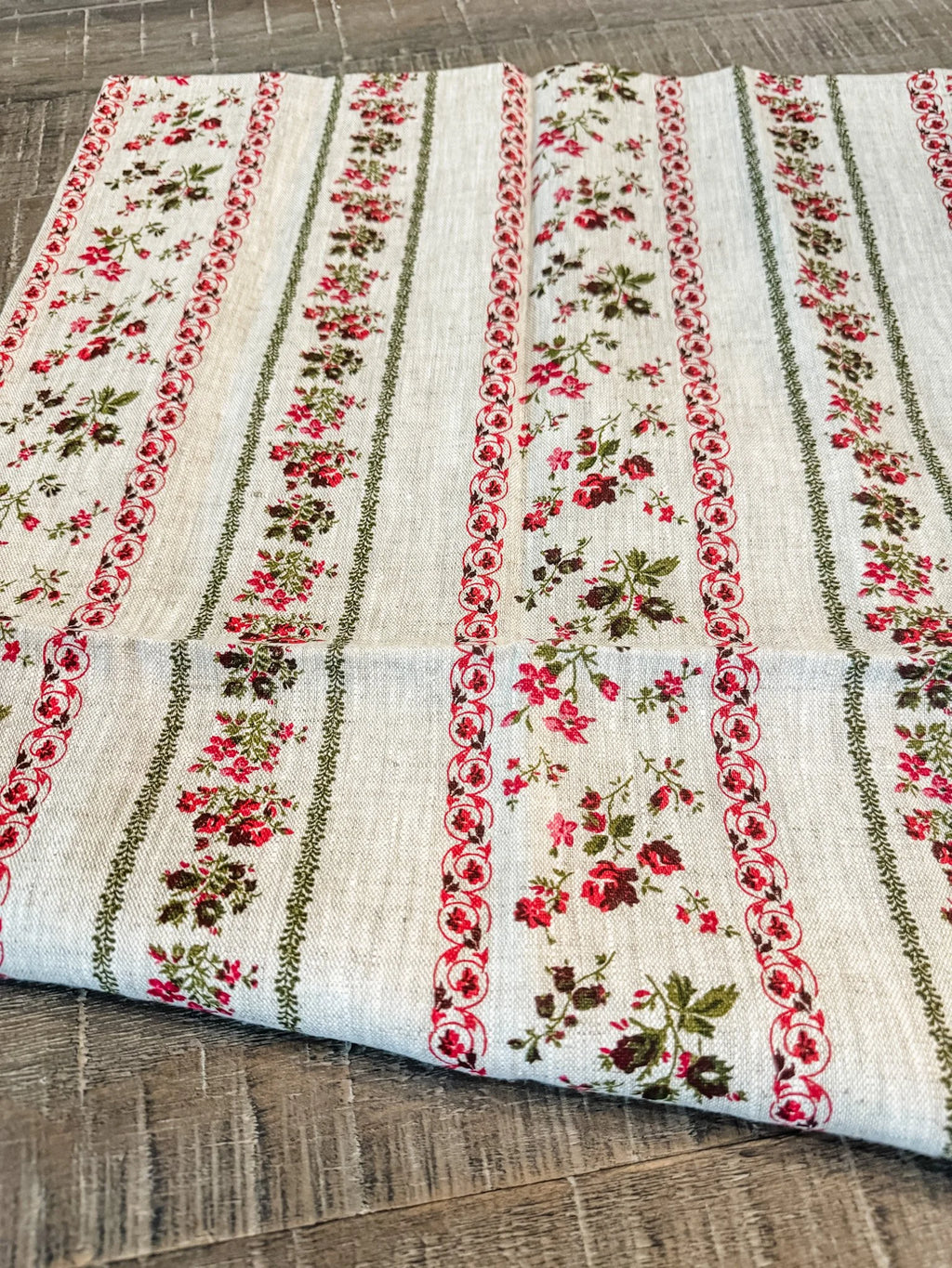 Linen Table/Dresser Runners - Handmade in France - Now in two sizes!