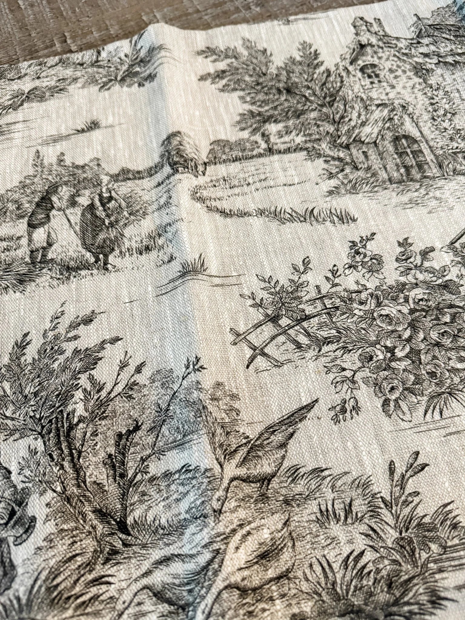Linen Table/Dresser Runners - Handmade in France - Now in two sizes!