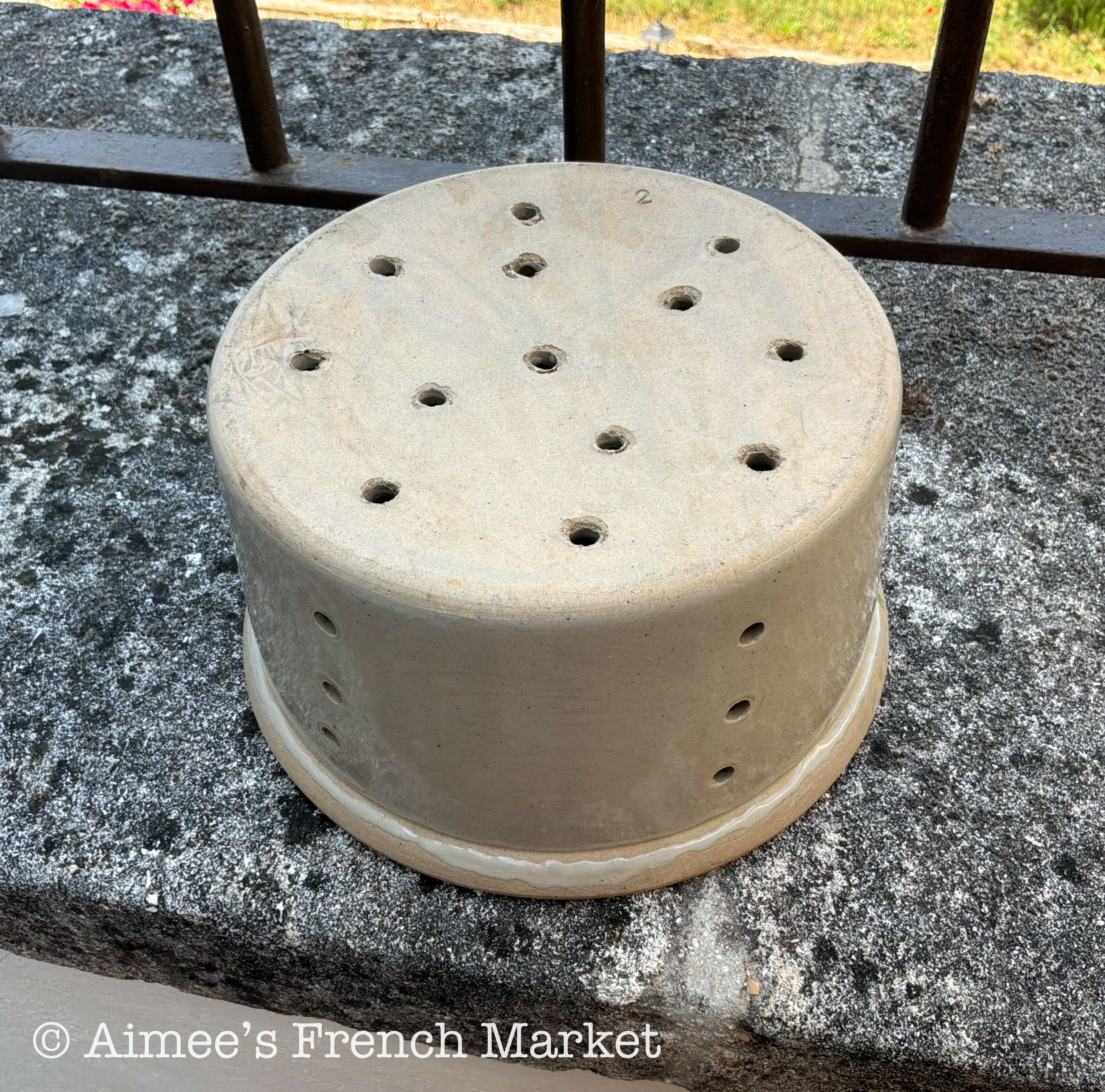 Vintage Earthenware Cheese Strainers - New Ones Available