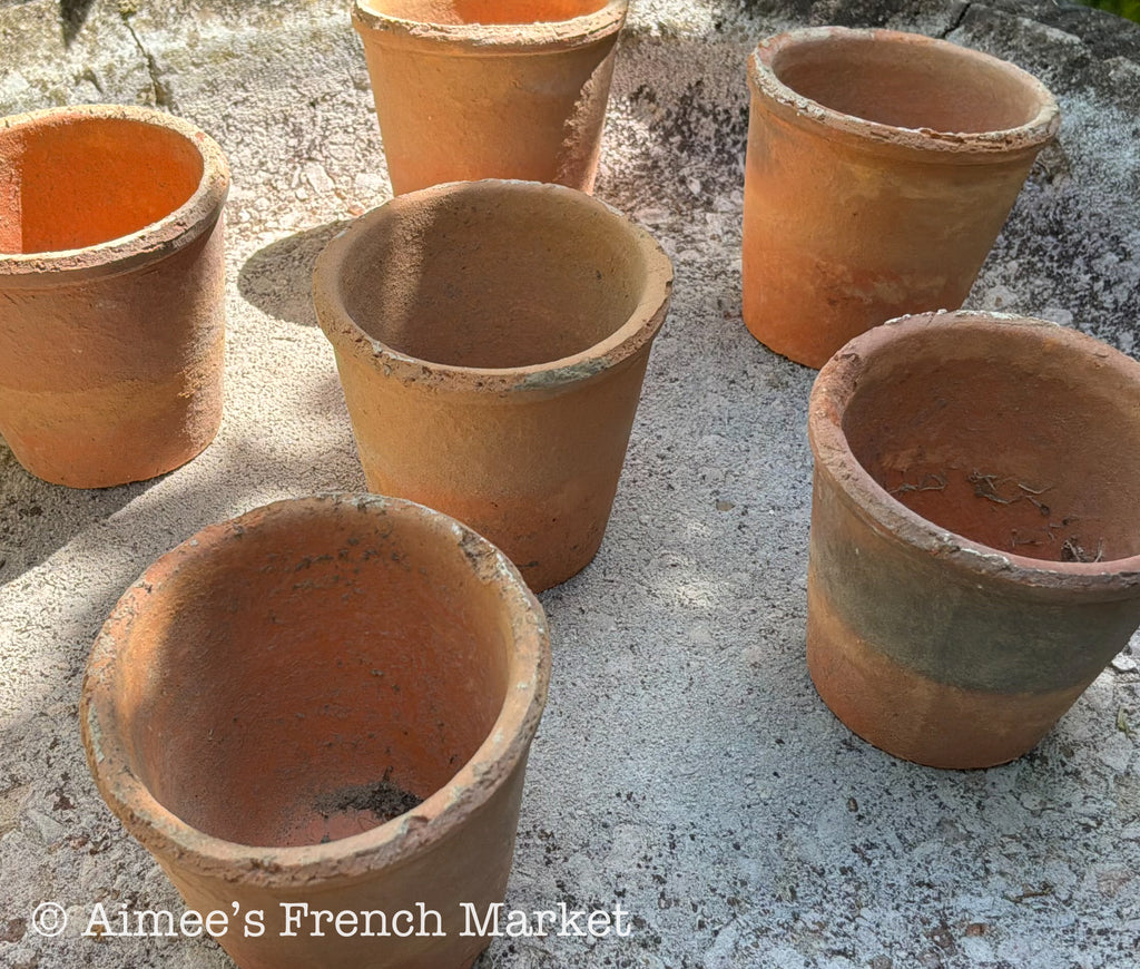 Small Terra Cotta Seedling Pots - Set of 10