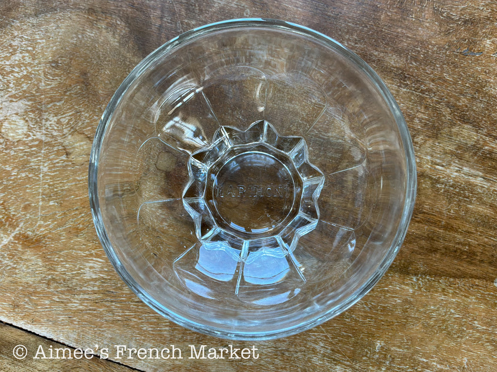 Vintage French Glass Ice Cream Dishes, Set of 7 — A Little Café Style for Dessert