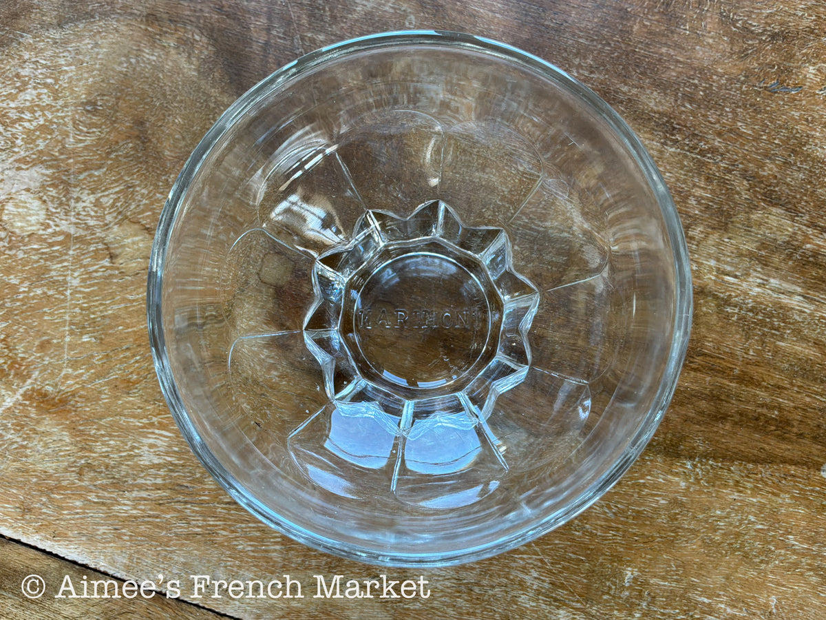 Vintage French Glass Ice Cream Dishes, Set of 7 — A Little Café Style for Dessert