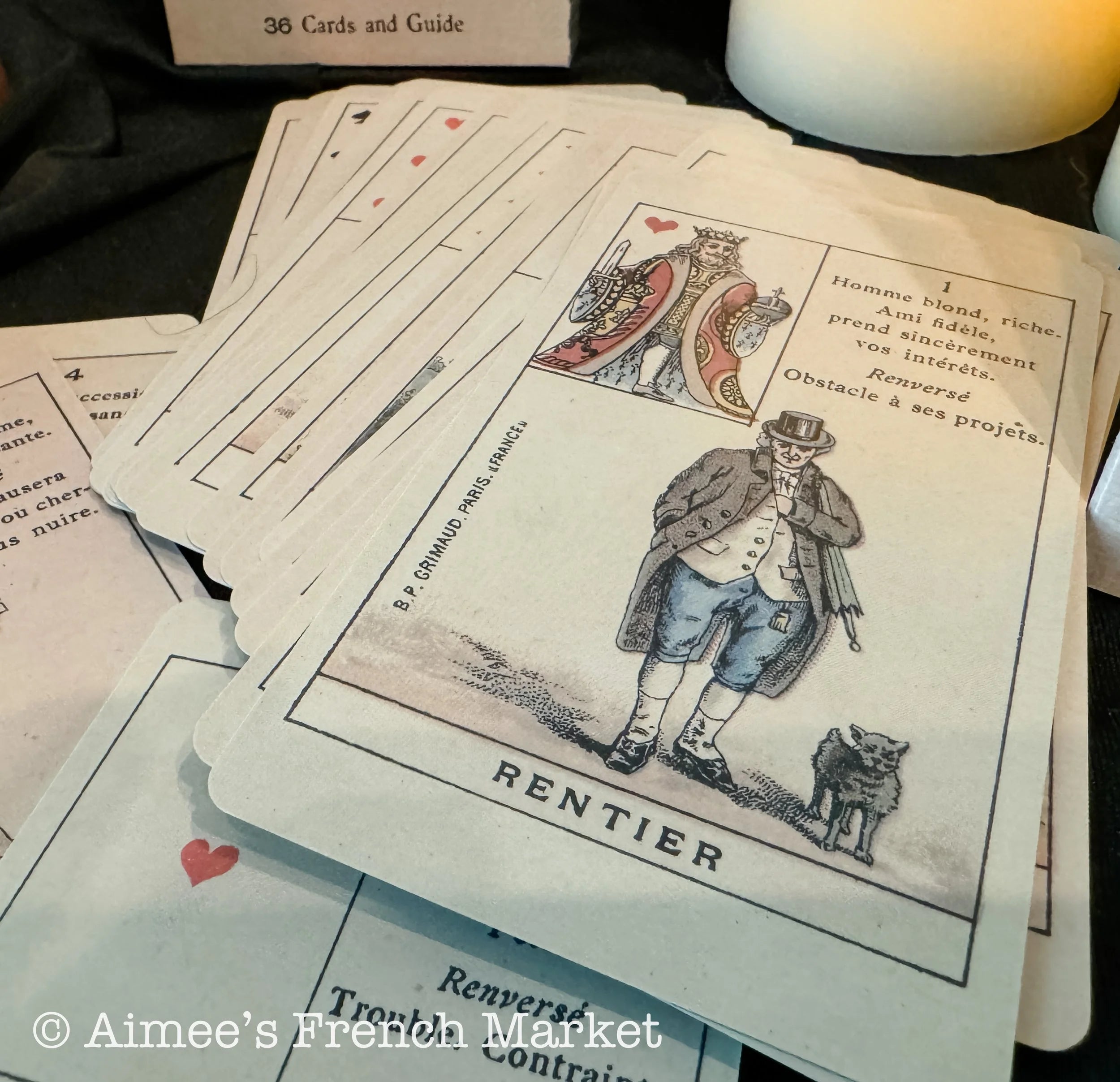Early French Version of Tarot Cards - Le Petit Cartomancien