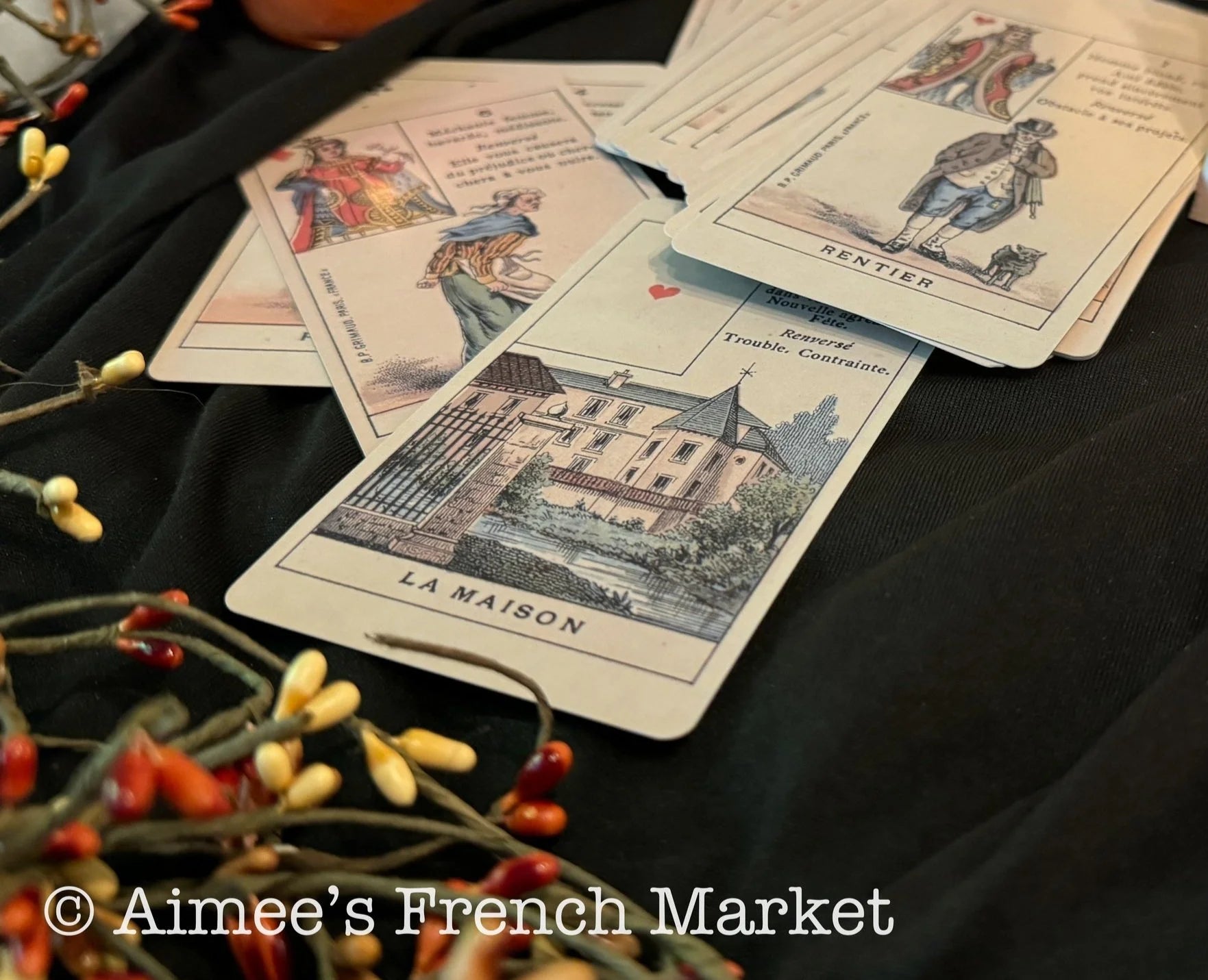Early French Version of Tarot Cards - Le Petit Cartomancien