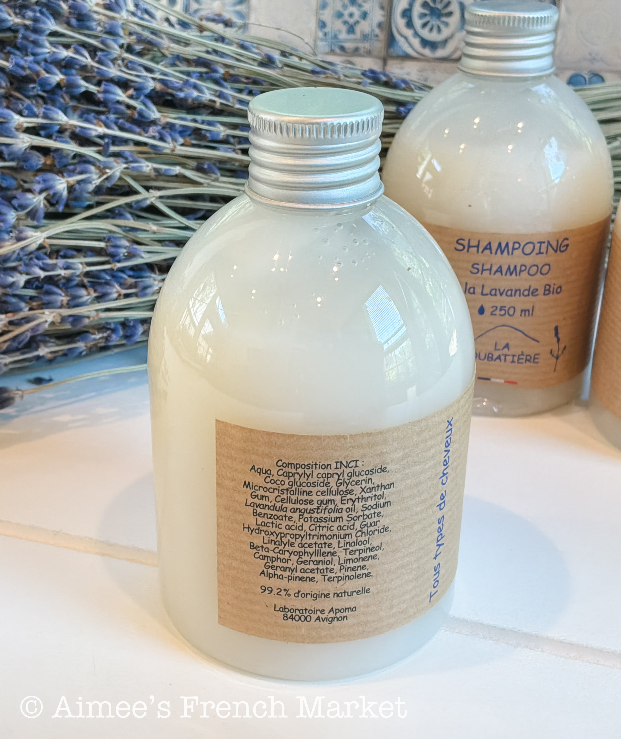 Organic Lavender Shampoo from Provence, France