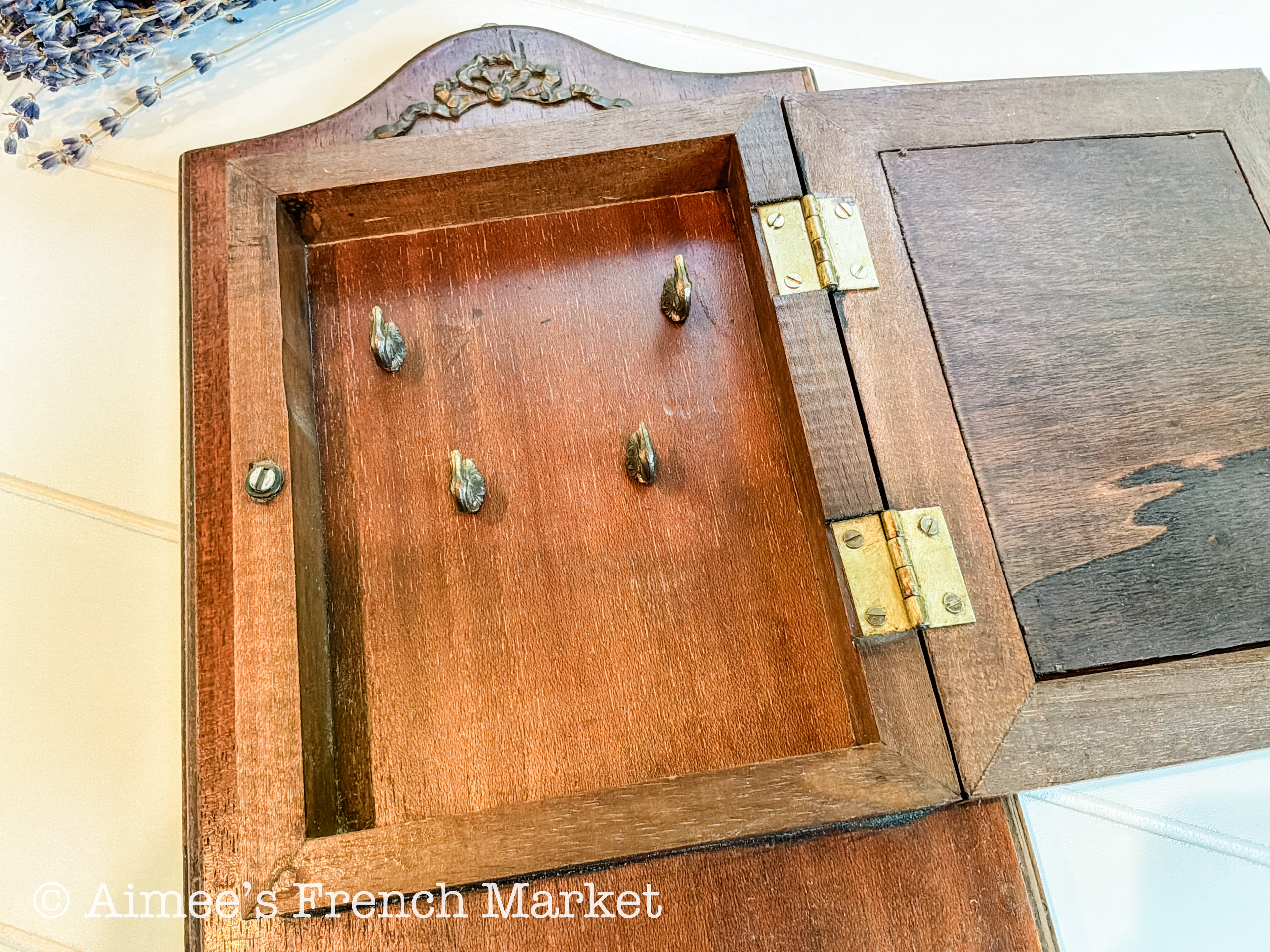 French Porte-Clés Key Cabinet, c. 1920