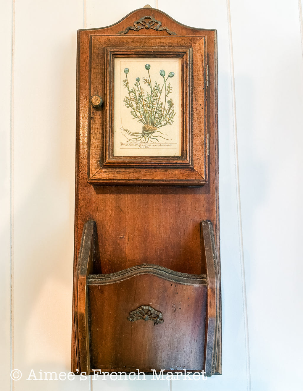 French Porte-Clés Key Cabinet, c. 1920
