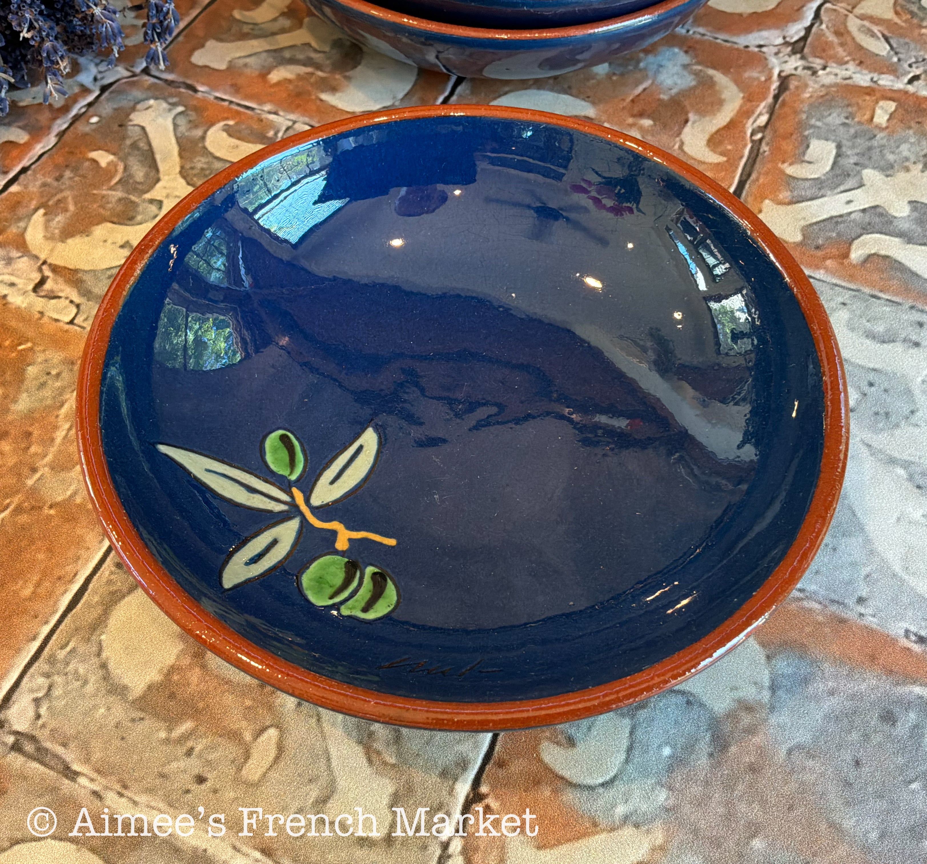 French Terra Cotta Aperitif Bowls from Provence