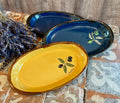 French Terra Cotta Aperitif Plates from Provence