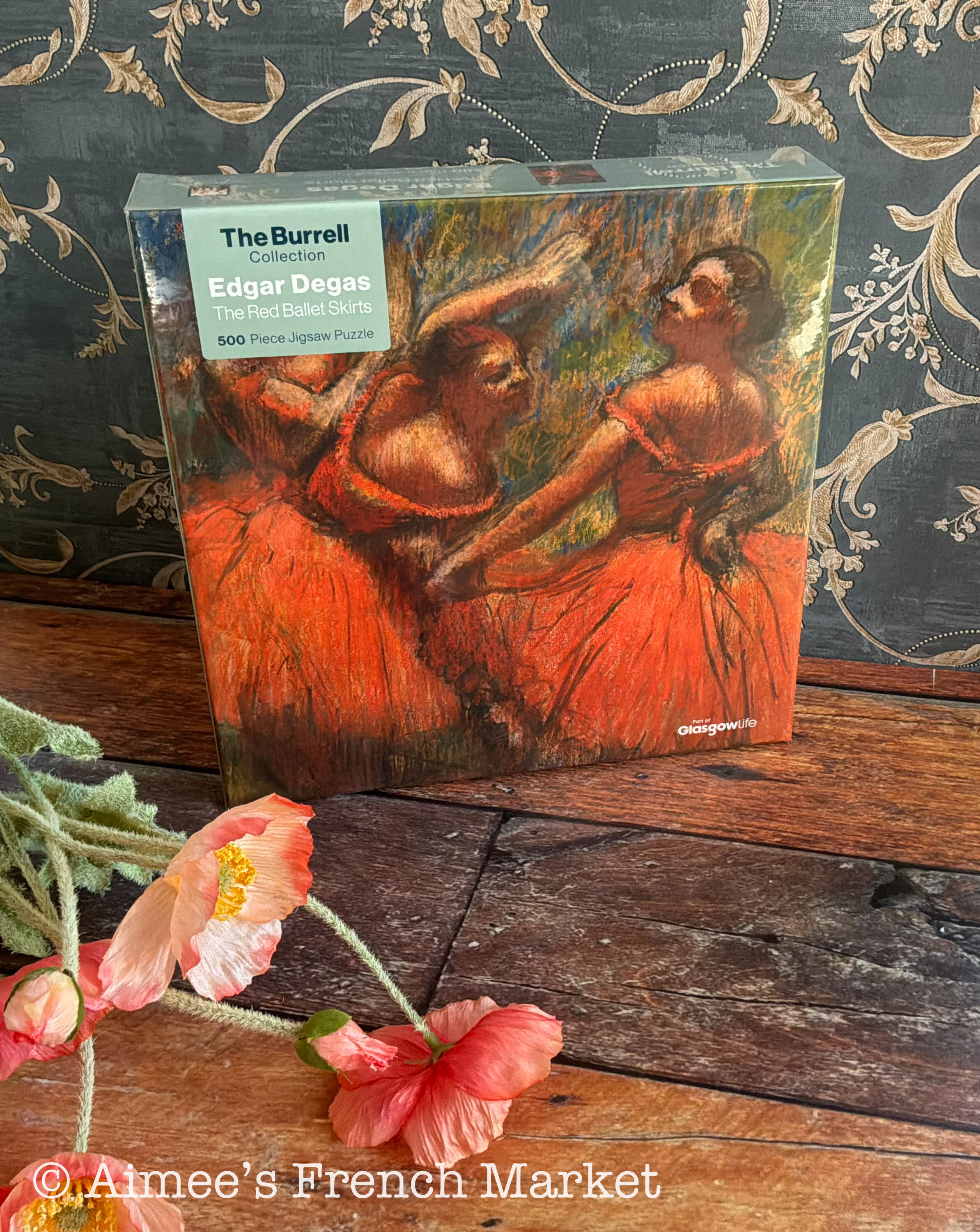 Edgar Degas: Red Ballet Skirts 500 Piece Jigsaw Puzzle