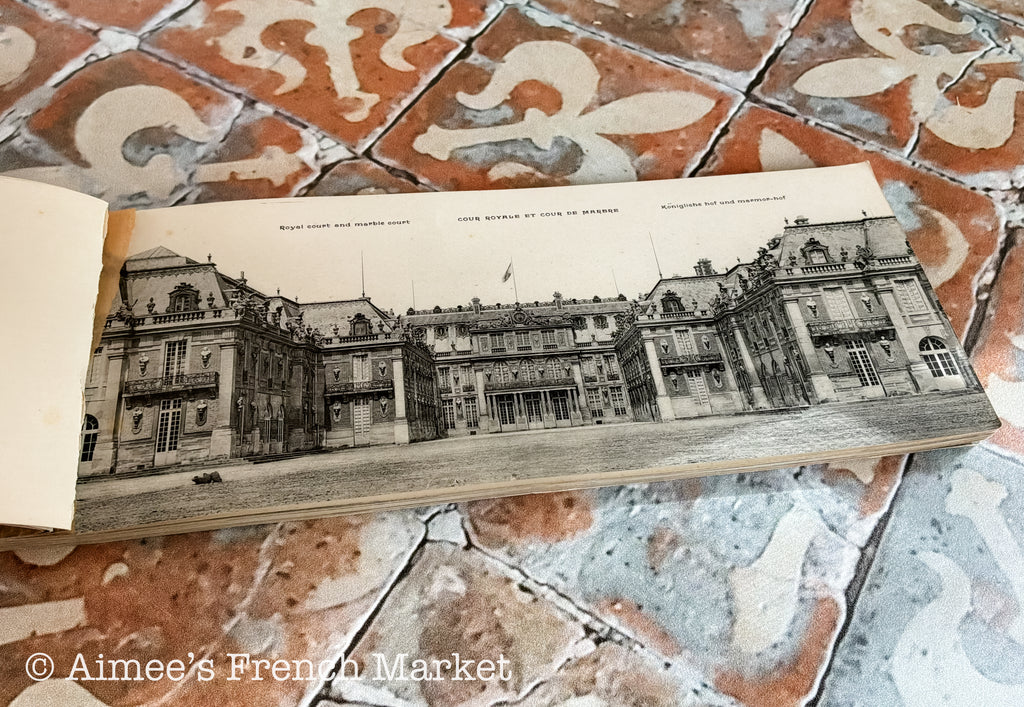 Vintage Versailles Souvenir Album — Versailles et les Trianons
