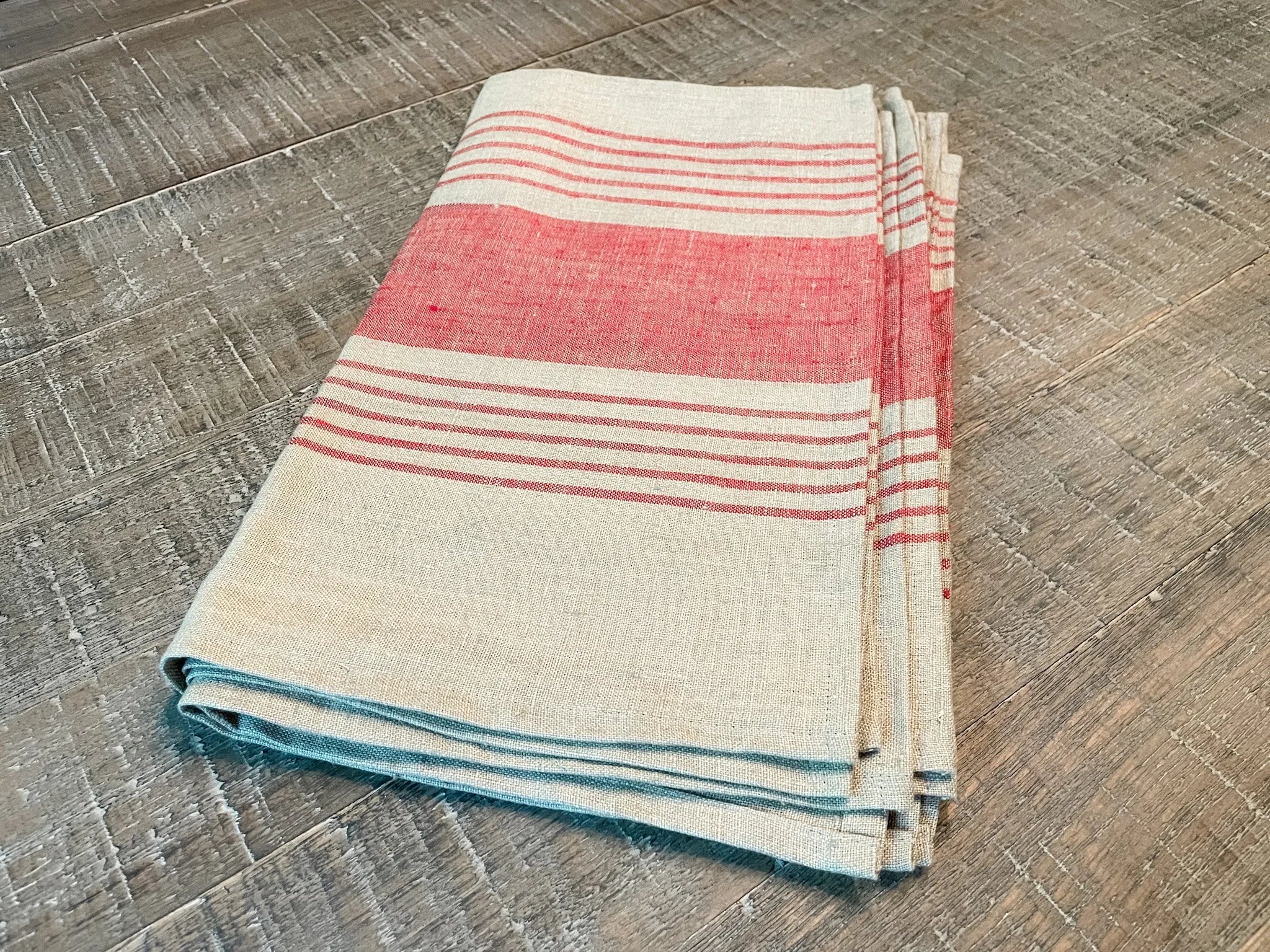 Linen Table/Dresser Runners - Handmade in France - Now in two sizes!