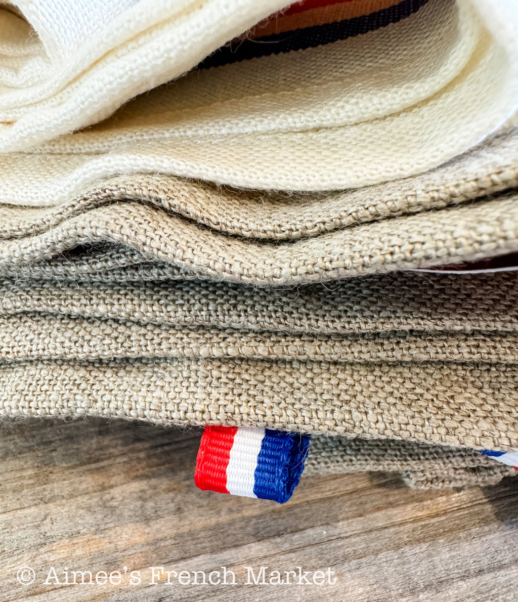 Coucke French Towels in French Colors