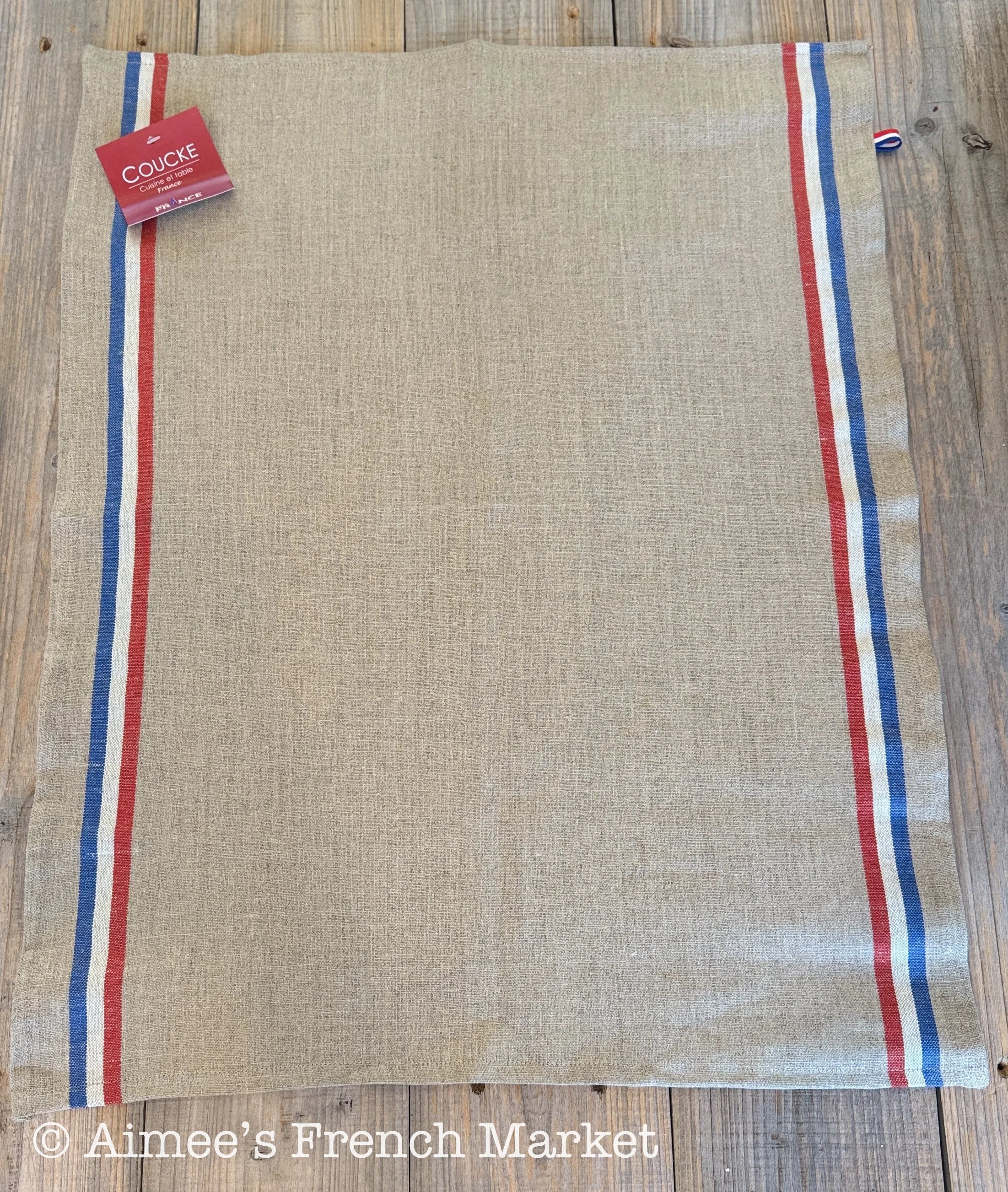 Coucke French Towels in French Colors