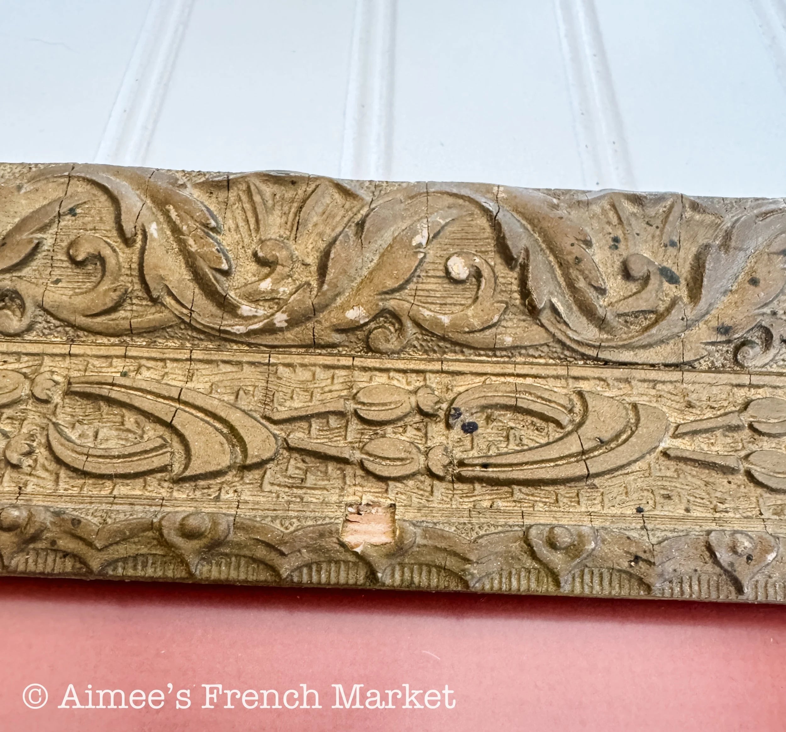 20% off - French Vintage Botanical with Antique French Frame