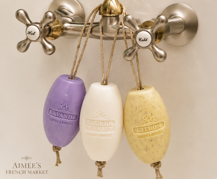 Savon de Marseille Soap on a Rope - School Soap, 240g