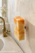 French Magnetic Soap Holder, Suction Cup Wall Mount-Great Stocking Stuffer