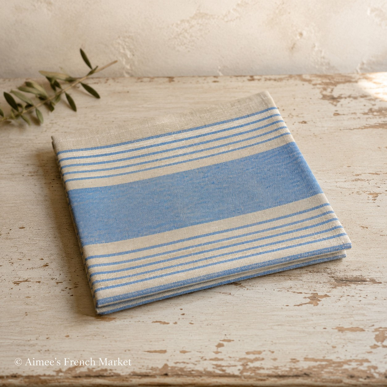 French Linen Placemats - Handmade in France - Set of 6