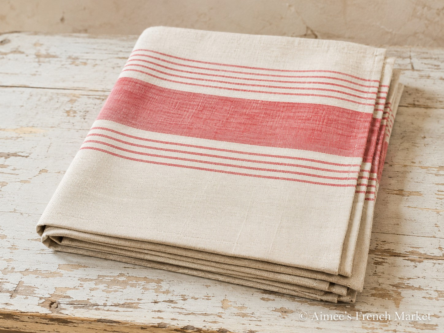 Linen Table/Dresser Runners - Handmade in France - Now in two sizes!
