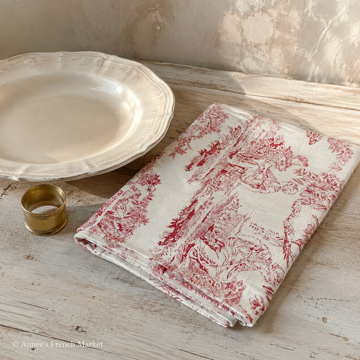 Linen Table/Dresser Runners - Handmade in France - Now in two sizes!