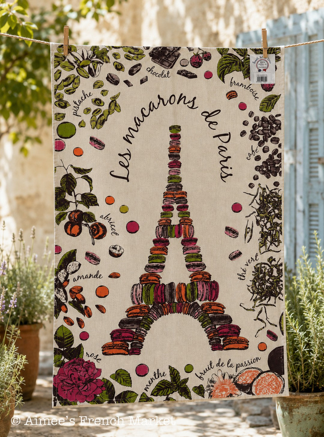 Paris Tea Towels - Made in France by Torchons & Bouchons