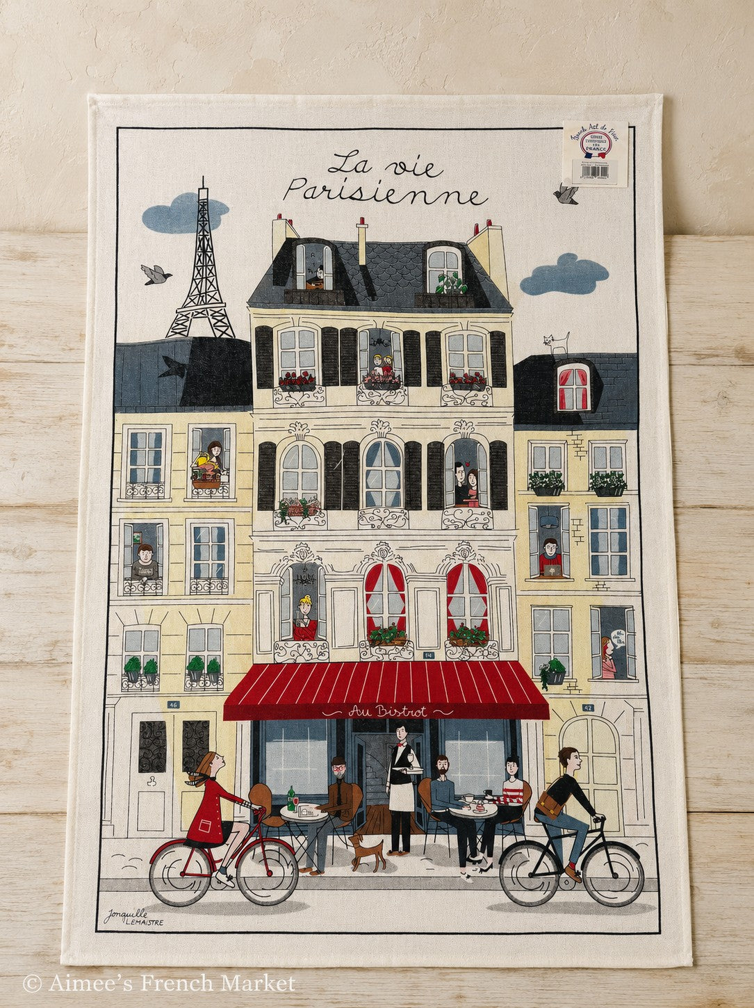 Paris Tea Towels - Made in France by Torchons & Bouchons