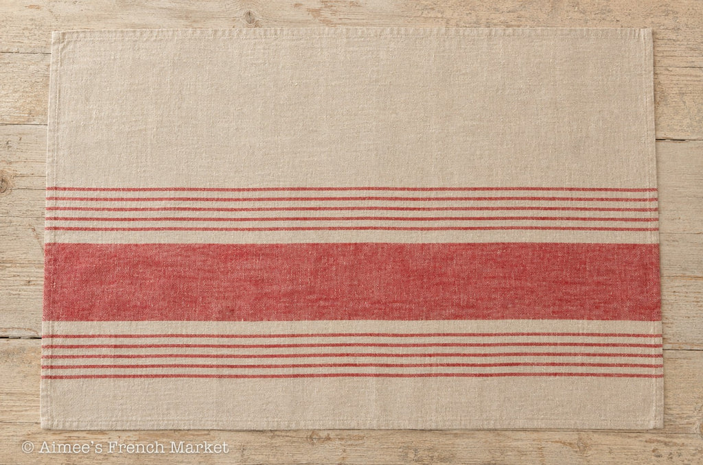 Handmade in Provence, French Linen Kitchen Towels, Authentic French Gift